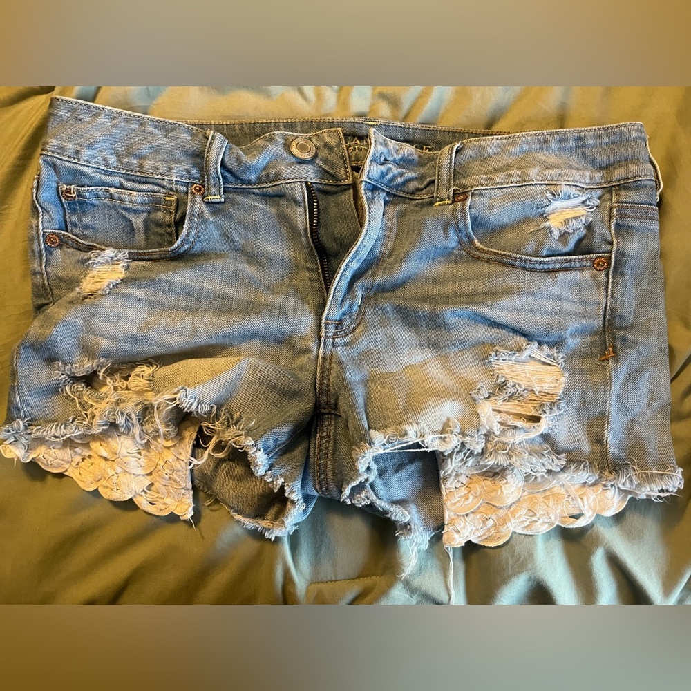 American Eagle Shortie Shorts